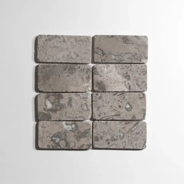 Sage Gray 3" x 6" Tumbled