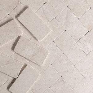 Sierra Limestone 3"x6" tumbled