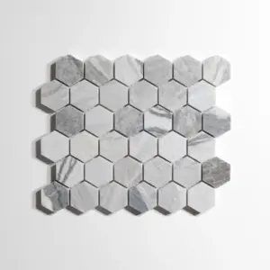 Silver Mist Hexagon