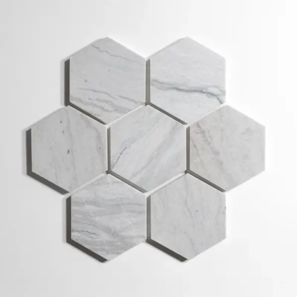 Silver Mist 5" Hexagon - Image 2
