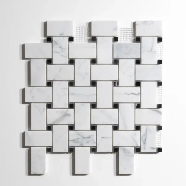 Statuary / Nero Basket Weave