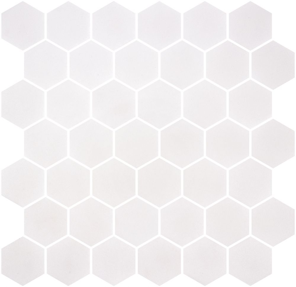 Stoneglass Xl White 11.25 X 11.25