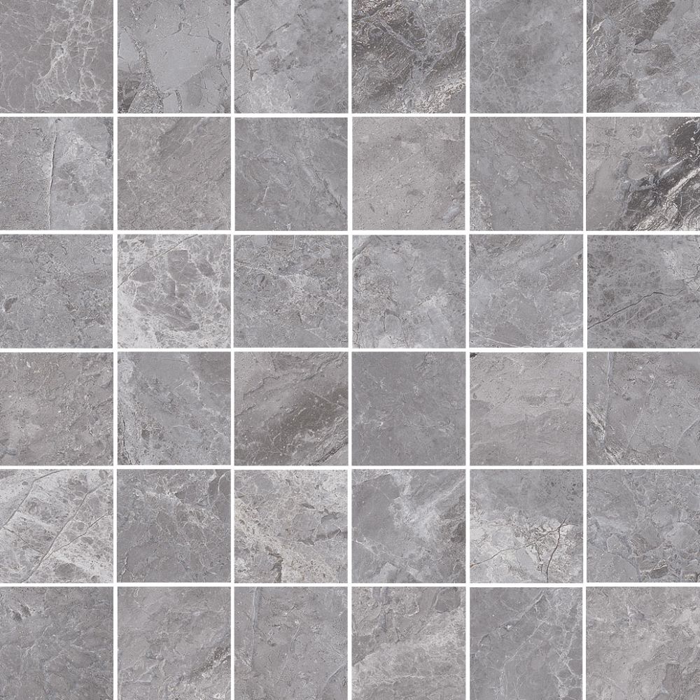 Supreme Grey Naturale Mosaic 12 X 12