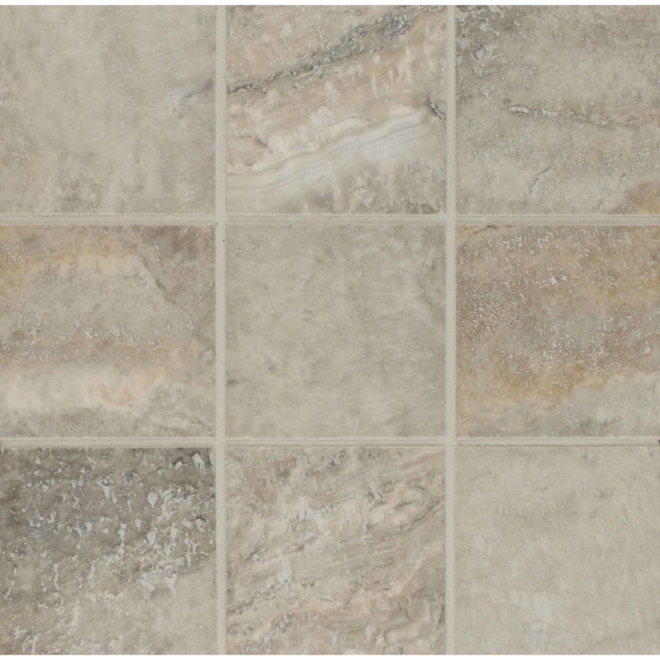 Silver Mist 4" x 4" Floor & Wall Tile