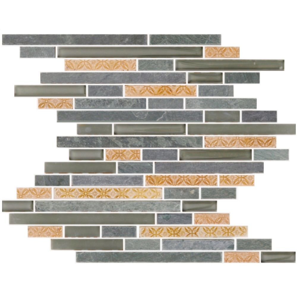 Tk Light Grey Slate 11.5 X 11.75