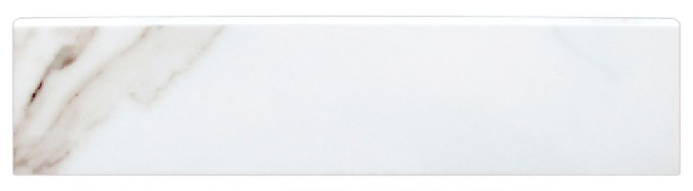 Trilogy Calacatta White Lux Bullnose 3 X 12