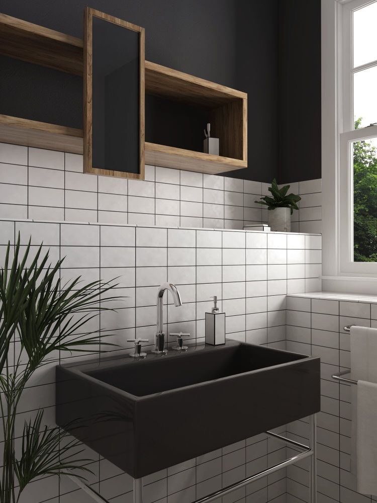 Villa Rica White Matte 3 X 6