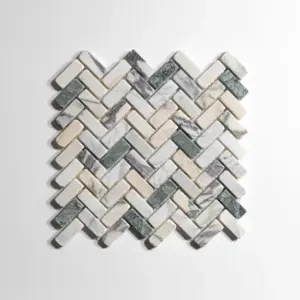 Monet Tumbled Mini Herringbone