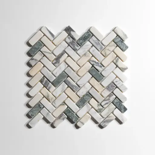 Monet Tumbled Mini Herringbone