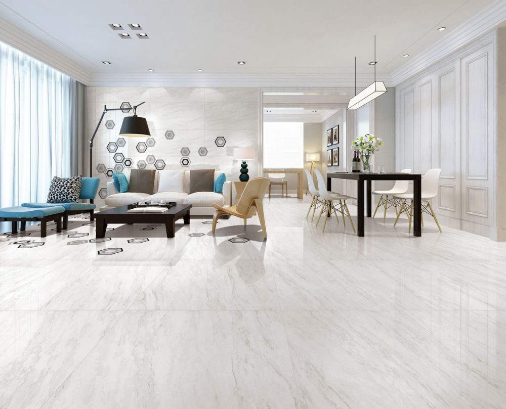 Volakas White Polished 36 X 36
