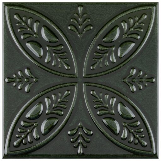 Trend Green 8" x 8" Ceramic Wall Tile