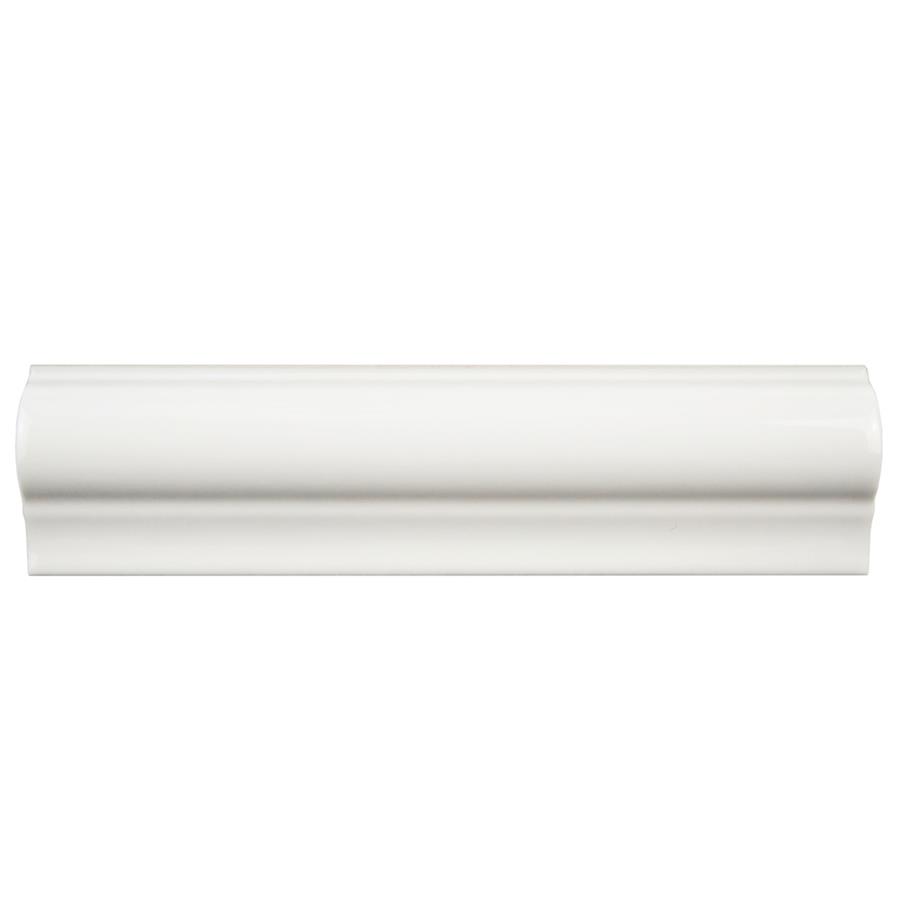 Antigua Blanco 2"x8" Ceramic Moldura W Trim