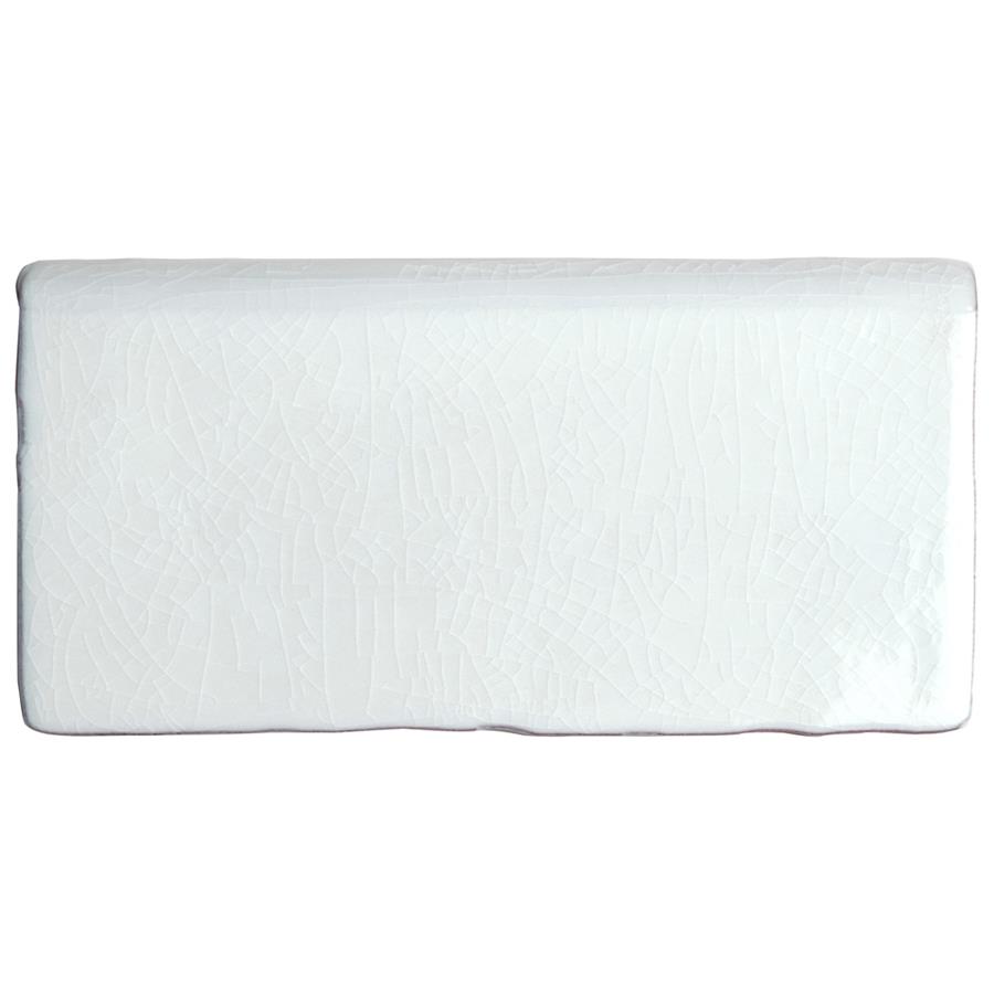 Antic Craquelle Gris Claro Bullnose 3"x6"Ceramic W Tile Trim