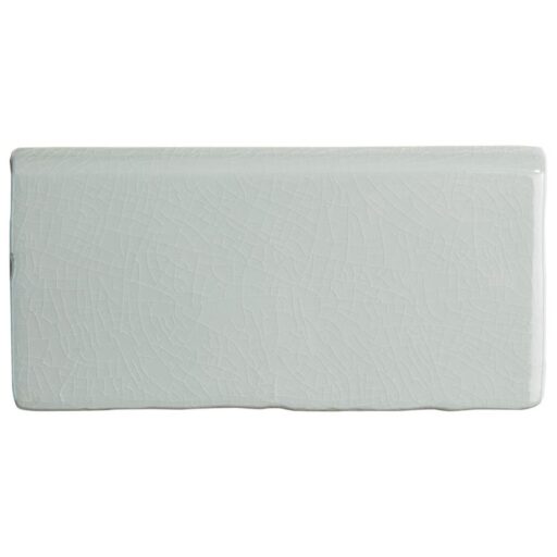 Antic Craquelle Gris Soho Bullnose 3"x6" Ceramic W Tile Trim