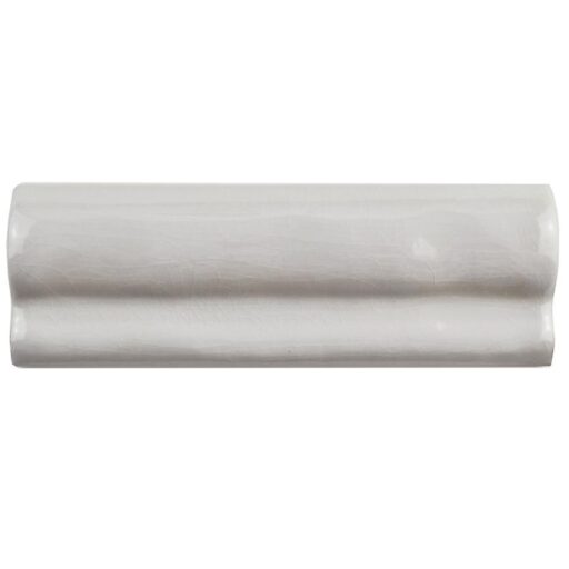 Antic Gris Oscuro Craquelle 2"x6"Cer Moldura W Trim