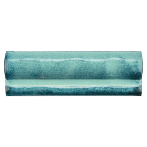 Antic Special Lava Verde 2"x6" Ceramic Moldura W Trim
