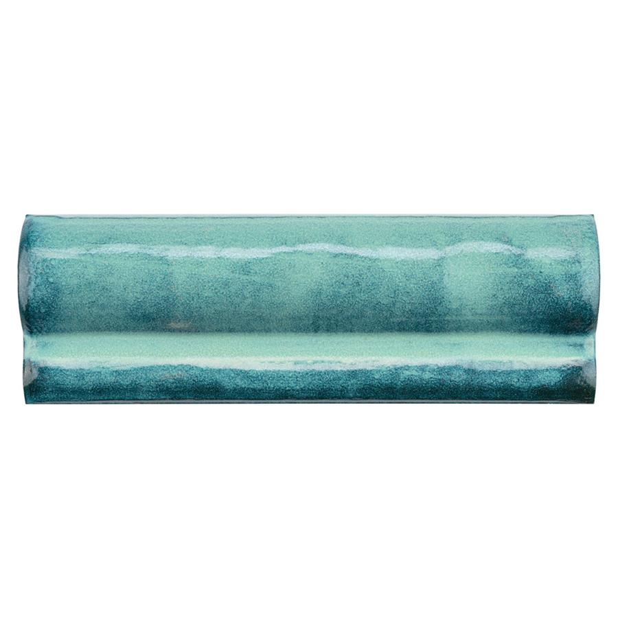 Antic Special Lava Verde 2"x6" Ceramic Moldura W Trim