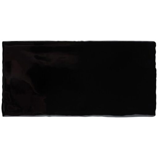 Castillo Black 3"x6" Ceramic Wall Tile