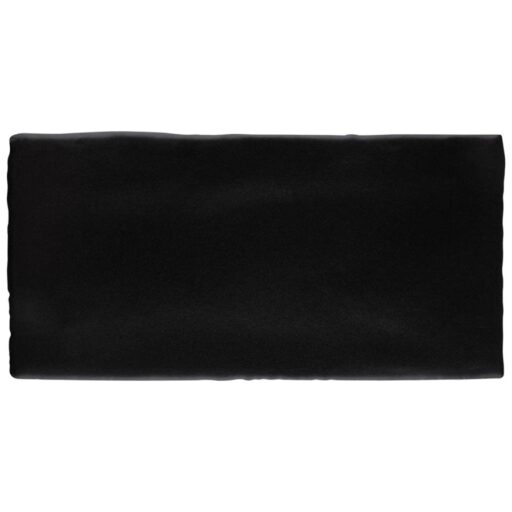Castillo Matte Black 3"x6" Ceramic Wall Tile