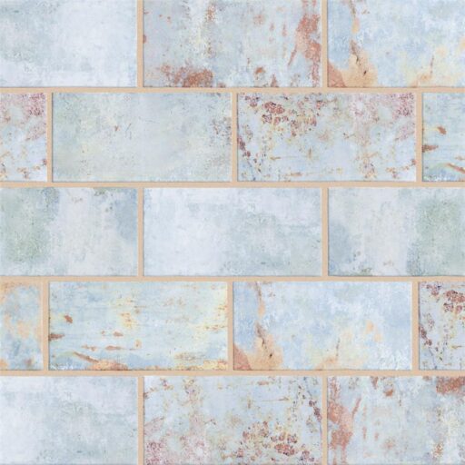 Biarritz Blue 3"x6" Ceramic Wall Subway Tile