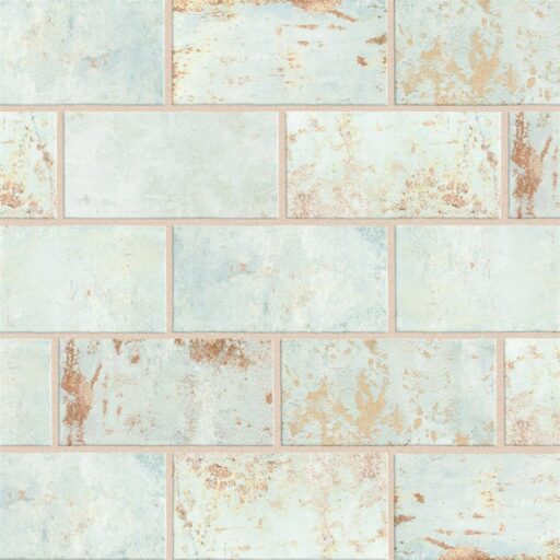 Biarritz Green 3"x6" Ceramic Wall Subway Tile