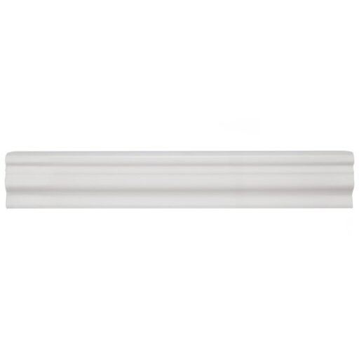 Chester Bianco 2"x12" Chair Rail Ceramic W Trim