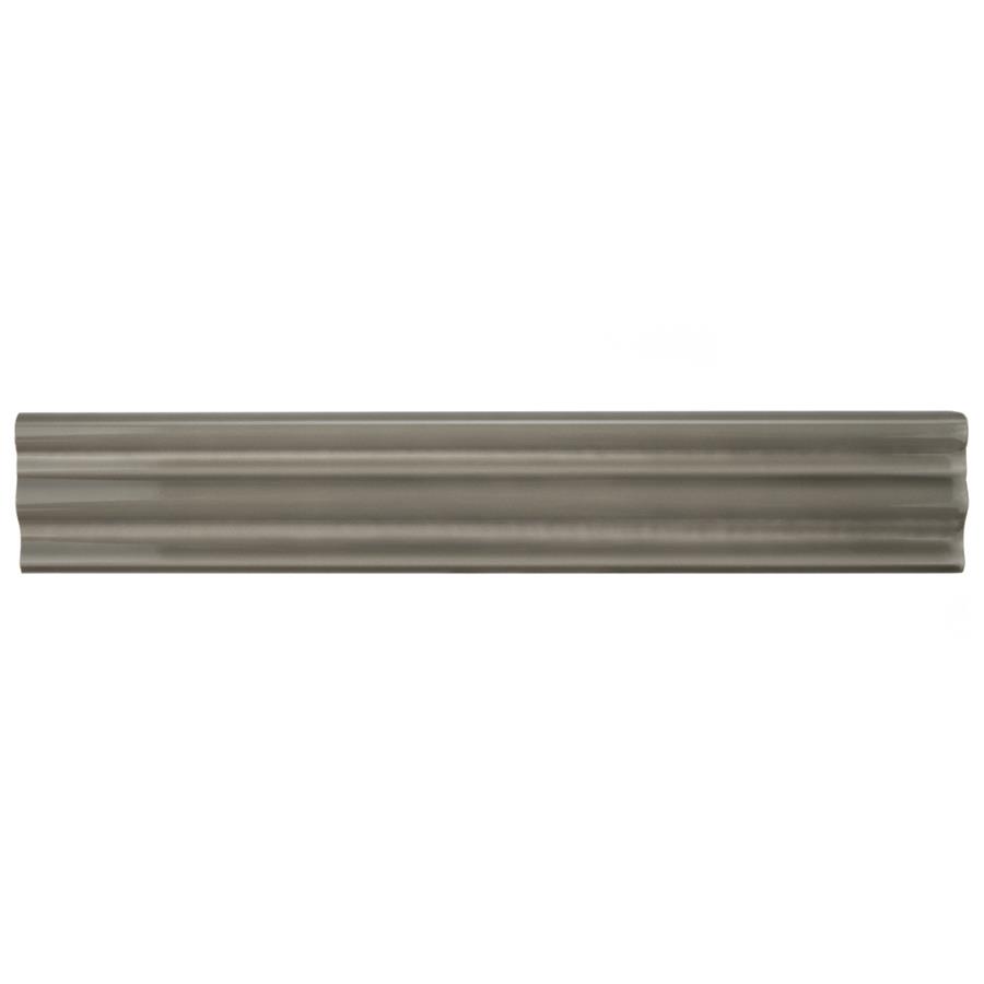 Chester Grey 2"x12" Chair Rail Ceramic W Trim