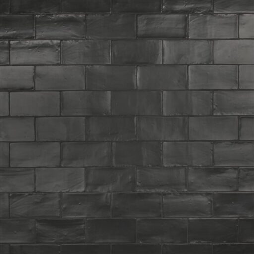 Chester Matte Nero 3"x6" Ceramic W Tile