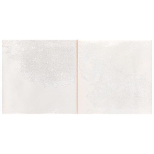 Kings Tradition Square White 7-7/8"x15-3/4" Porc Wall Tile