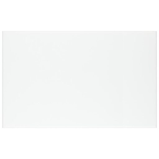 More Glossy White 9-7/8"x15-3/4" Ceramic Wall Tile
