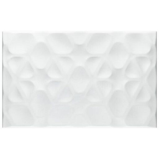 More Pure Matte White 9-7/8"x15-3/4" Ceramic Wall Tile