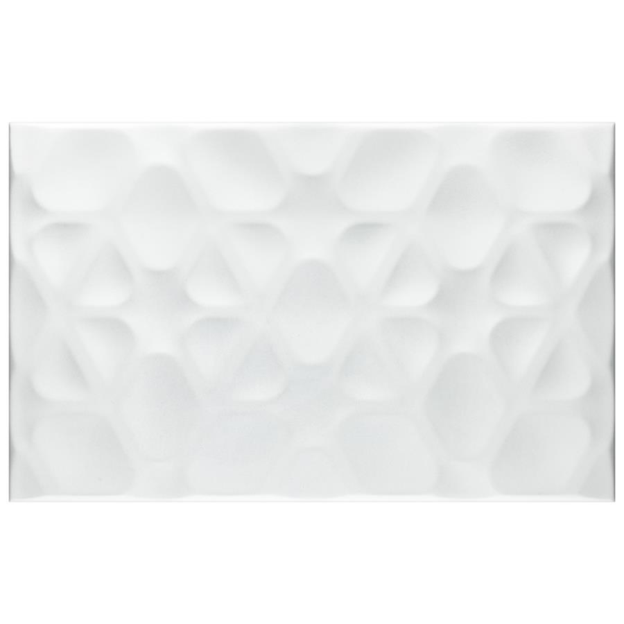 More Pure Matte White 9-7/8"x15-3/4" Ceramic Wall Tile