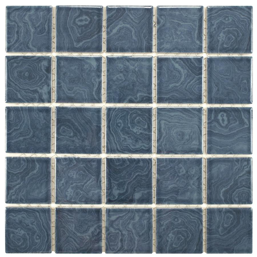 Resort Beach Blue 12"x12" Porcelain Mos