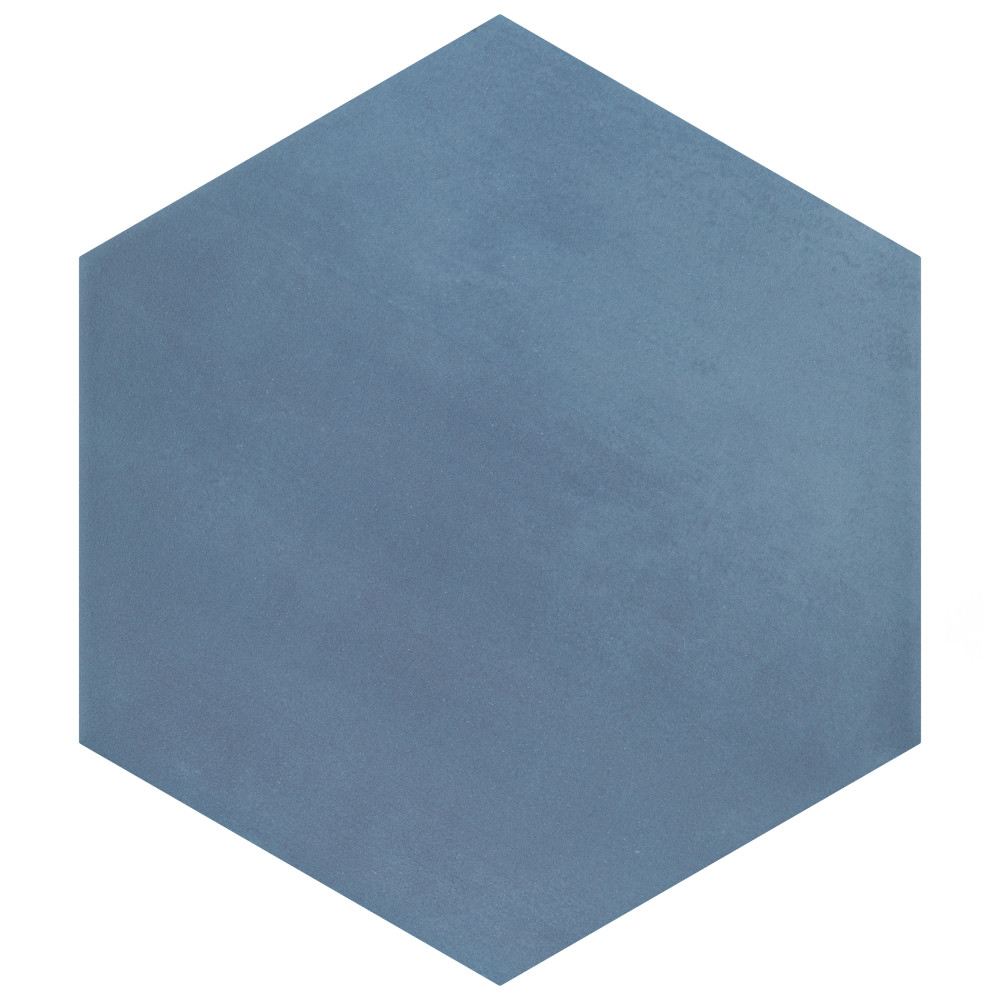 Horizon Hex Azul 7-3/4 in. x 9 in. Ceramic Floor and Wall Tile