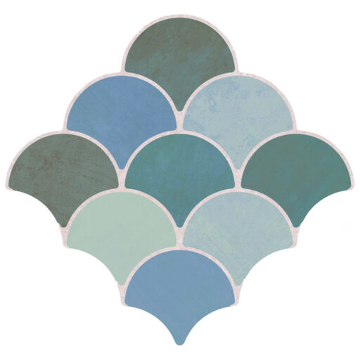 Scala Garden 12-1/8 in. x 12-1/8 in. Porcelain Floor and Wall Tile