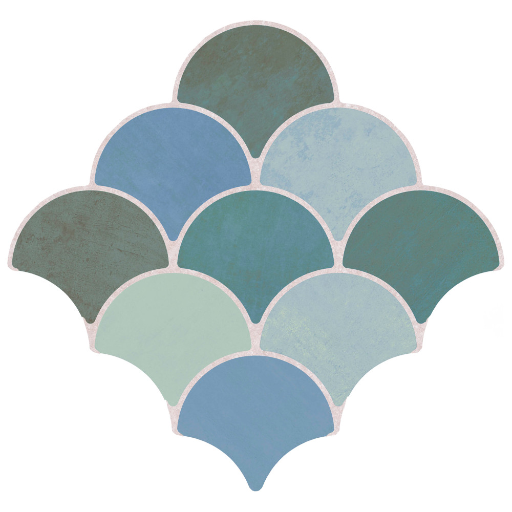Scala Garden 12-1/8 in. x 12-1/8 in. Porcelain Floor and Wall Tile