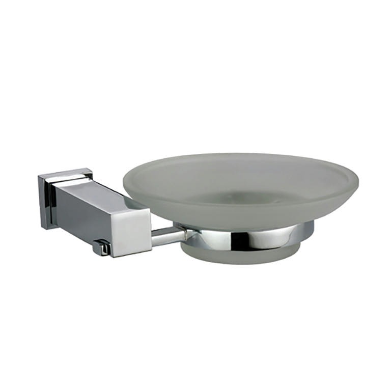 Dawn® Glass Soap Dish with Square Series Holder