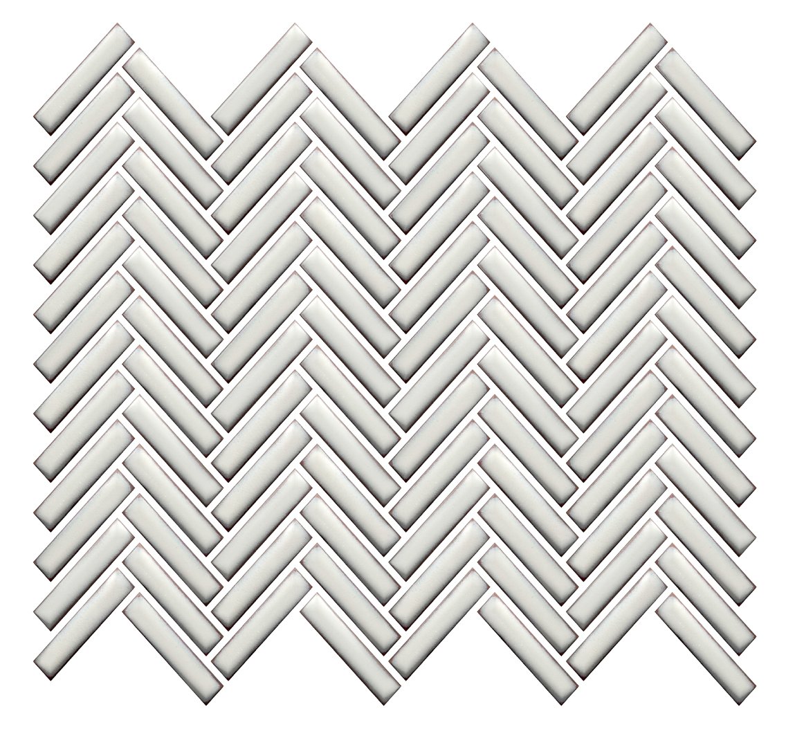 Bg Antique White 12X12 Herring.Mosaic