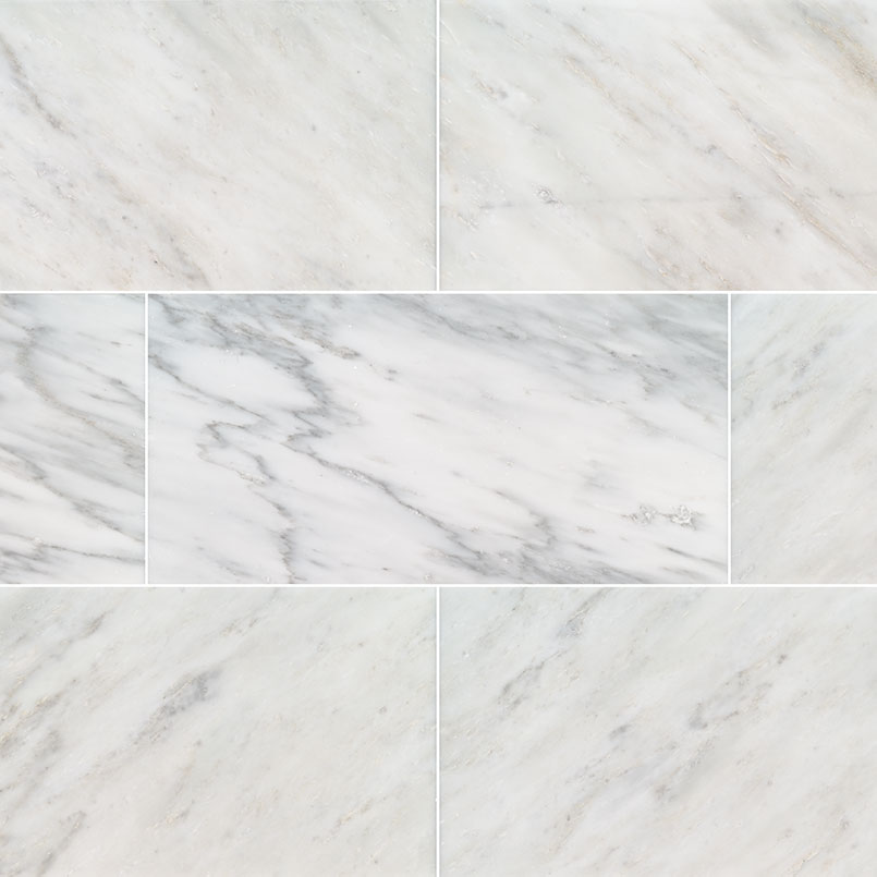 Arabescato Carrara 18X36 Polished