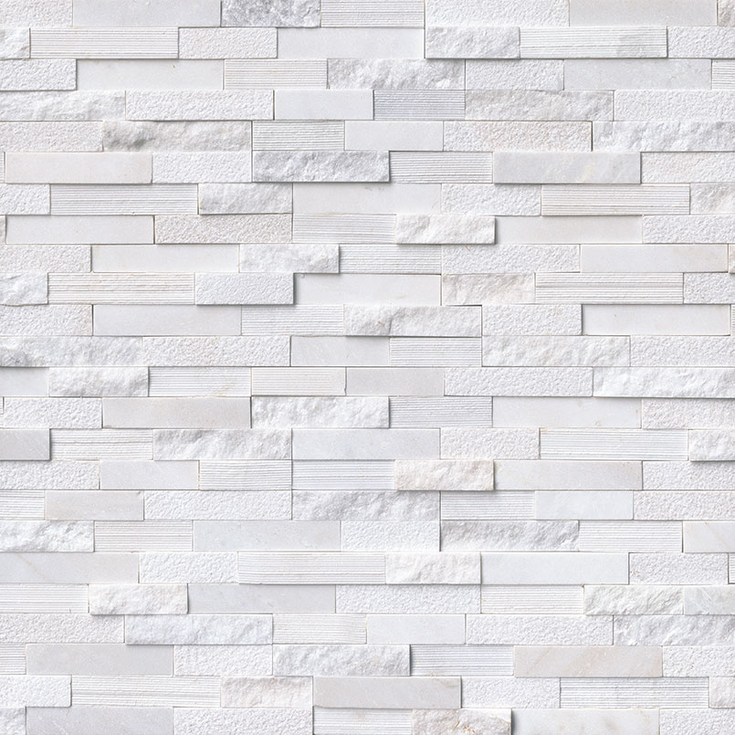 Arctic White Multi Finish Corner