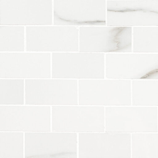 Aria Bianco 2X4 Mosaic