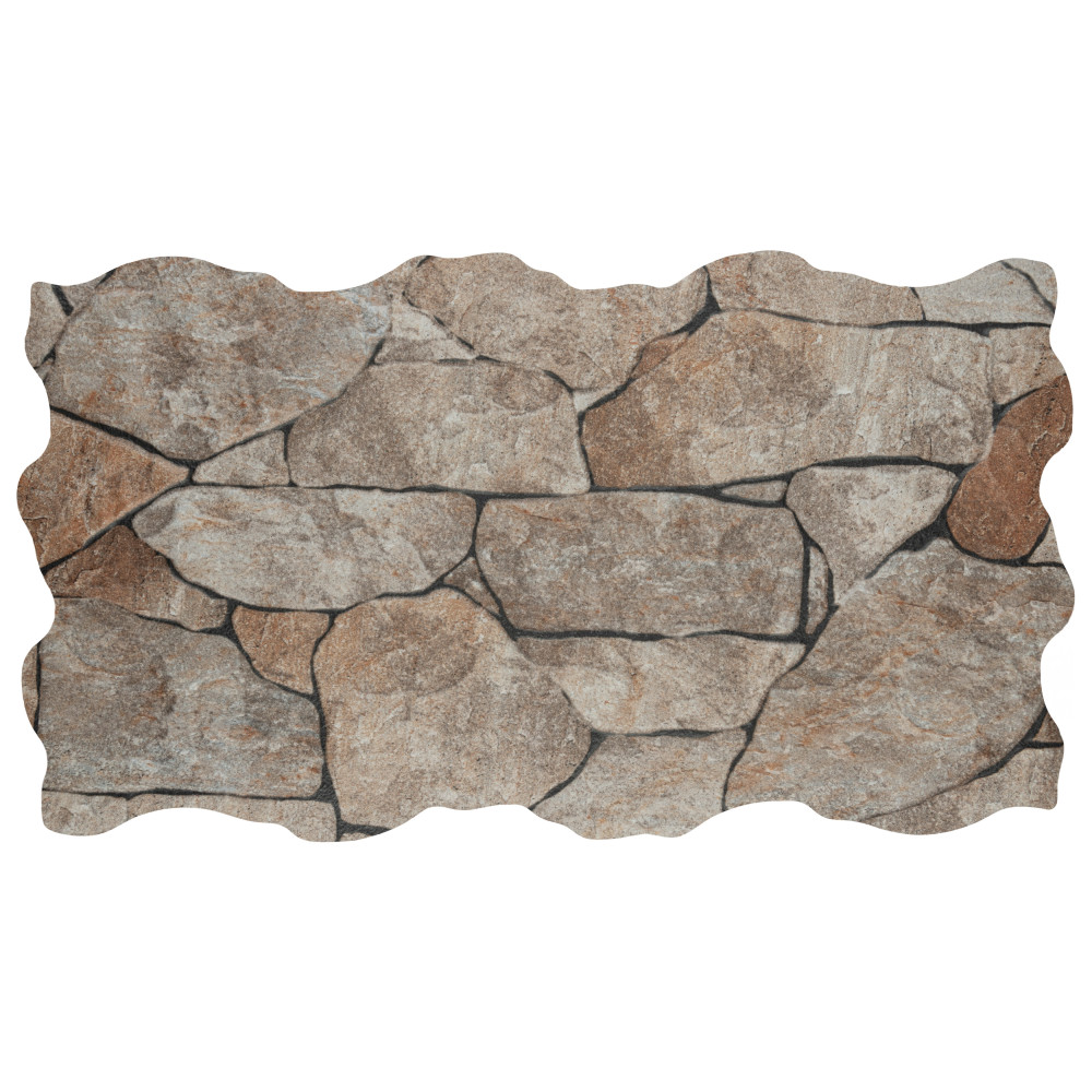 Andorra Beige 10-3/8 in. x 18-3/4 in. Ceramic Wall Tile