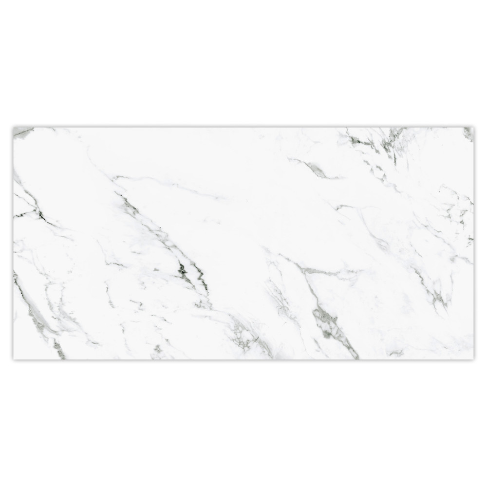 Timeless Calacatta 12-7/8 in. x 25-5/8 in. Porcelain Floor and Wall Tile