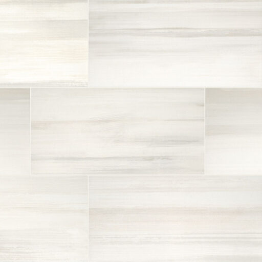 Watercolor Bianco Chevron 12X15 Mosaic