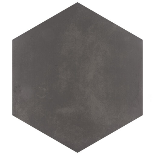 Horizon Hex Nero 7-3/4 in. x 9 in. Ceramic Floor and Wall Tile