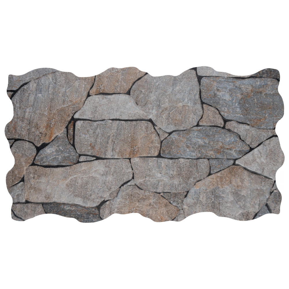 Andorra Gris 10-3/8 in. x 18-3/4 in. Ceramic Wall Tile