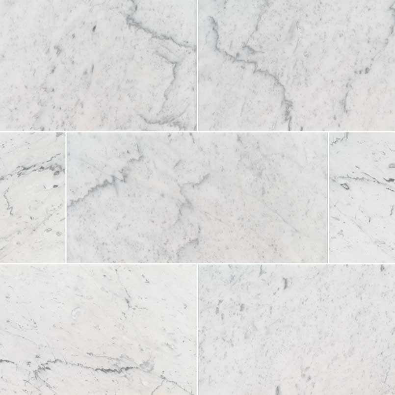 Carrara White 12X 24 Polished