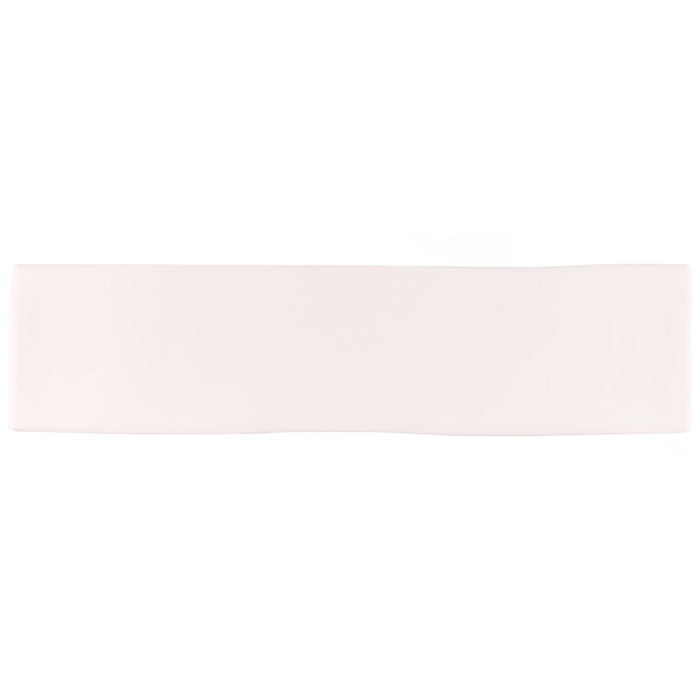 Chalk Rosa 3 in. x 11-3/4 in. Ceramic Wall Tile