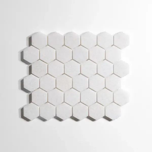 Crystal White Hexagon - Image 2