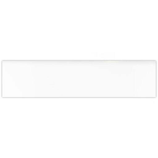 Battiscopa Glossy White 3-1/8 in. x 13 in. Ceramic Wall Trim